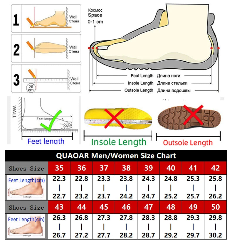Quaor  Tenis for  Men and Women.